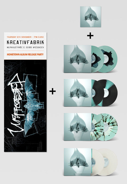 Unprocessed - Album Release Party (Hometown) - Ticket + CD + Vinyl