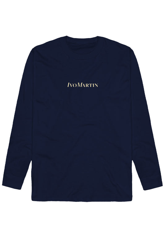 Ivo Martin - MIT JEDER FASER EP Navy  - Longsleeve
